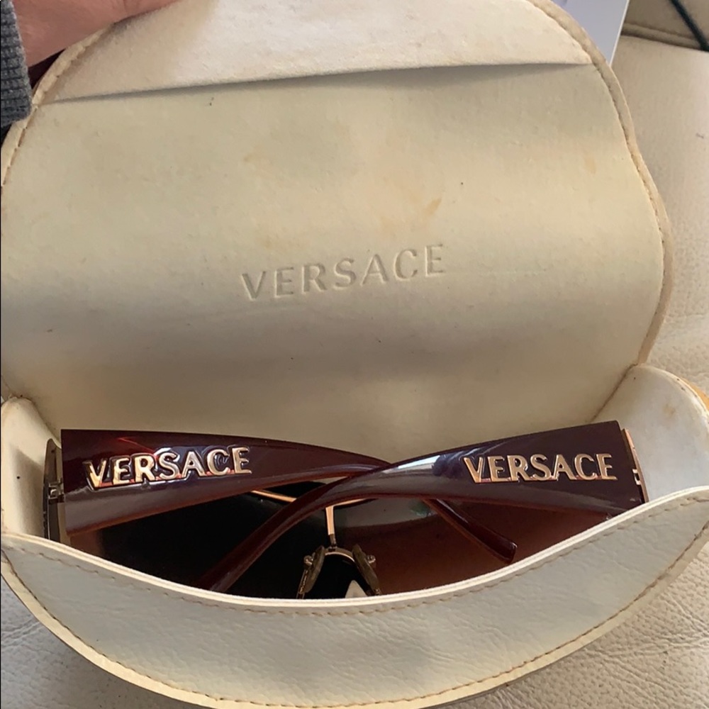 Versace Oversized Sunglasses